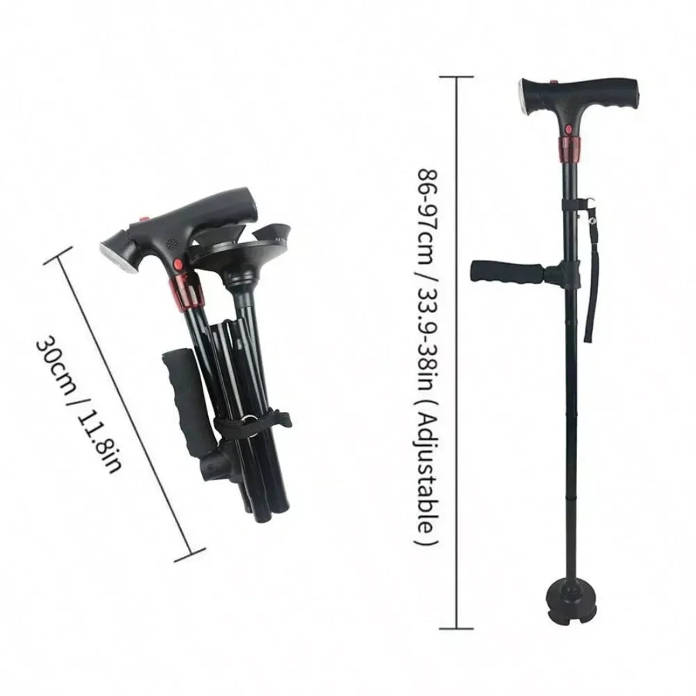 Premium Mobility Cane with LED Light