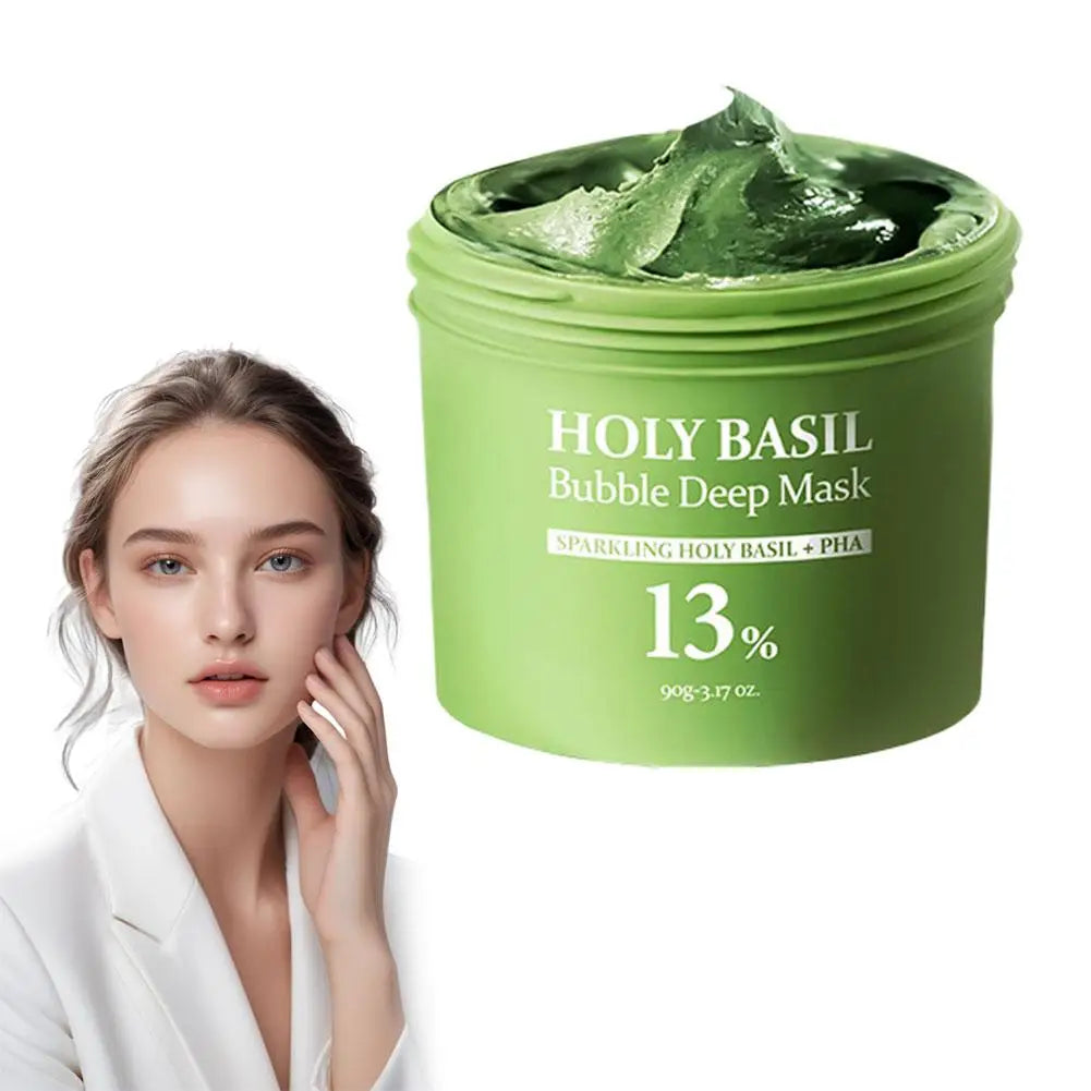 Korean Revitalizing Holy Basil Bubble Mask