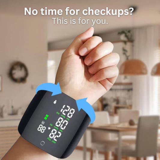 Smart Wrist Blood Pressure Monitor