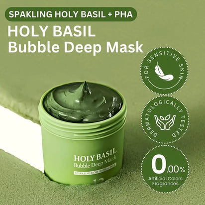 Korean Revitalizing Holy Basil Bubble Mask