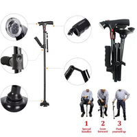 Premium Mobility Cane with LED Light