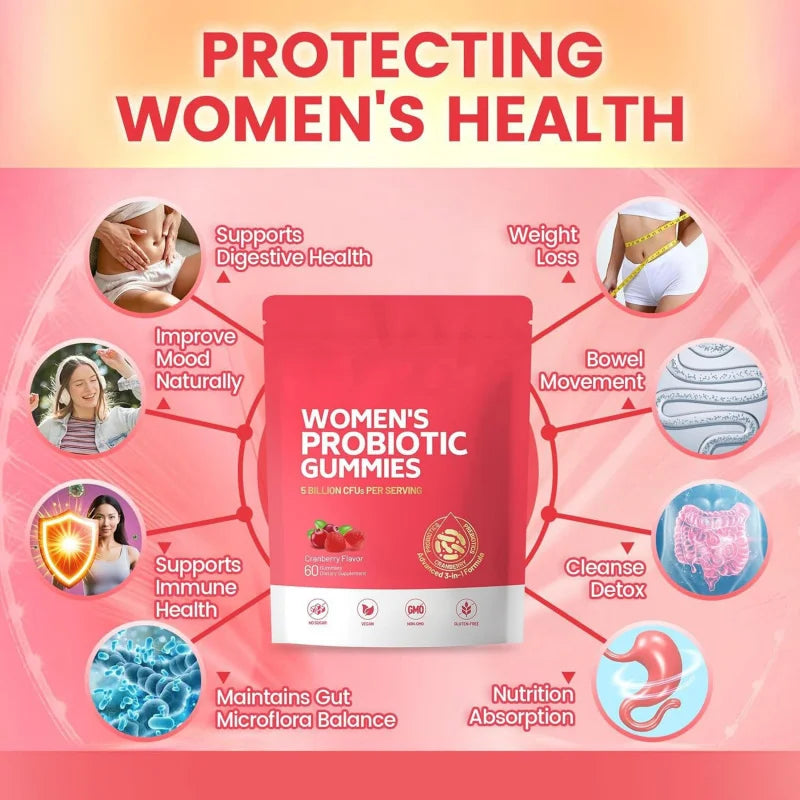 Woman  Health Probiotic Gummies