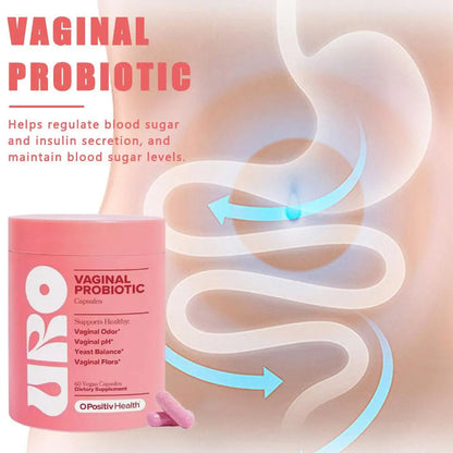 Woman Capsules Probiotic Vitamins Supports Healthy 60 Capsules Dietary Supplement Yeast Balance Positive Health Positive Health