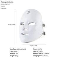 RadiantGlow™ LED Facial Therapy Mask