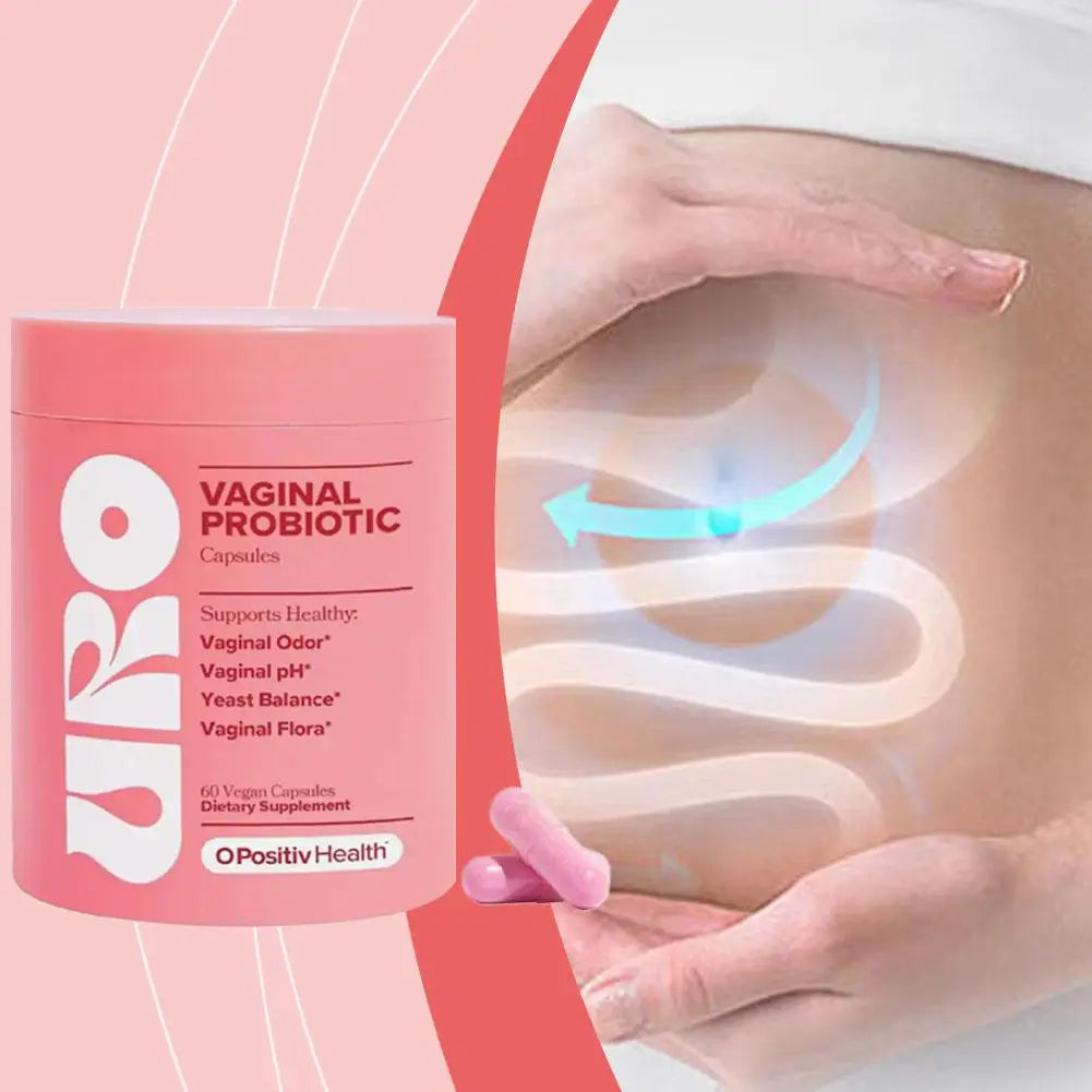 Woman Capsules Probiotic Vitamins Supports Healthy 60 Capsules Dietary Supplement Yeast Balance Positive Health Positive Health