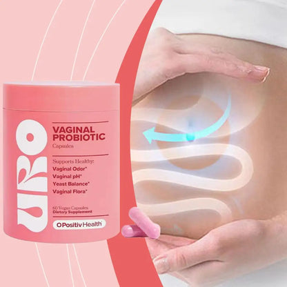 Woman Capsules Probiotic Vitamins Supports Healthy 60 Capsules Dietary Supplement Yeast Balance Positive Health Positive Health