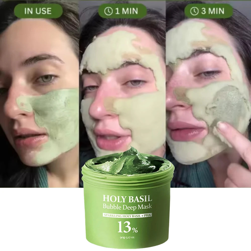 Korean Revitalizing Holy Basil Bubble Mask