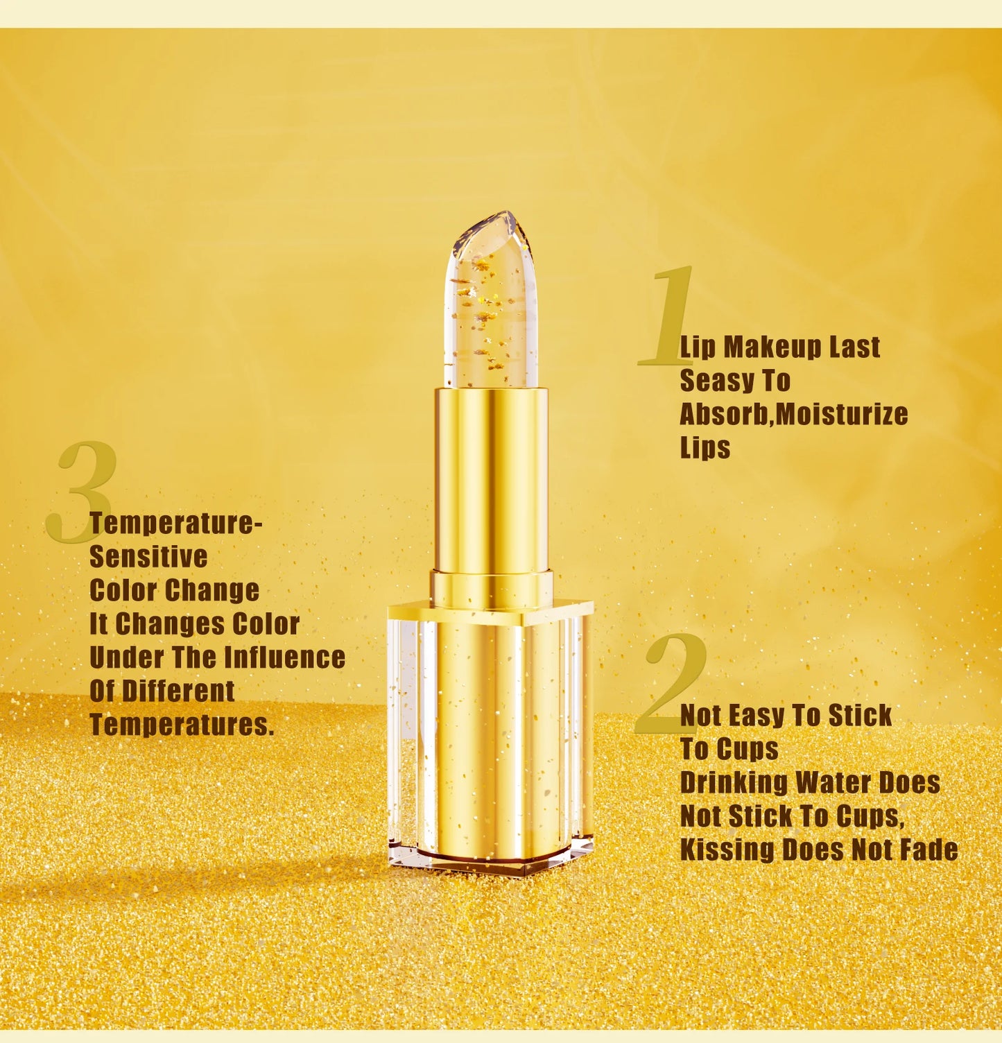 Crystal Bloom Color-Changing Lipstick