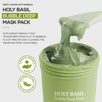 Korean Revitalizing Holy Basil Bubble Mask