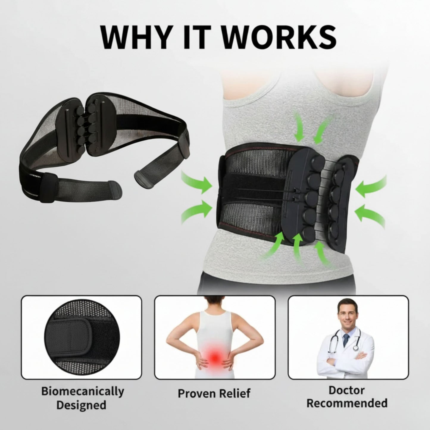Comfort Back Support Belt