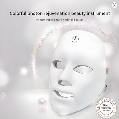 RadiantGlow™ LED Facial Therapy Mask