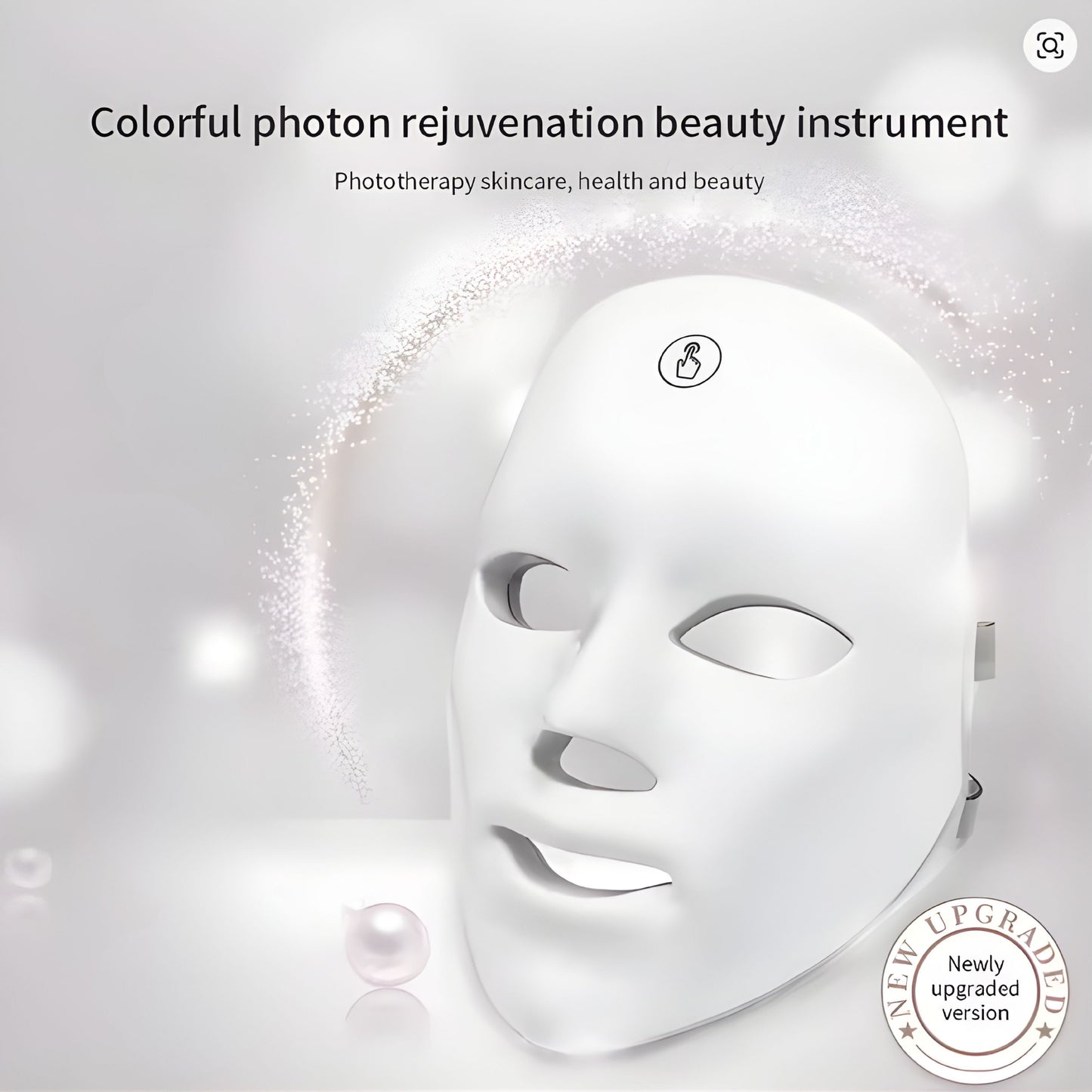 RadiantGlow™ LED Facial Therapy Mask