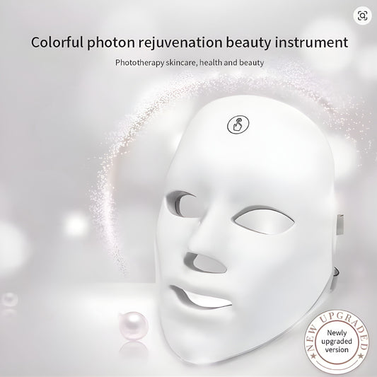 RadiantGlow™ LED Facial Therapy Mask
