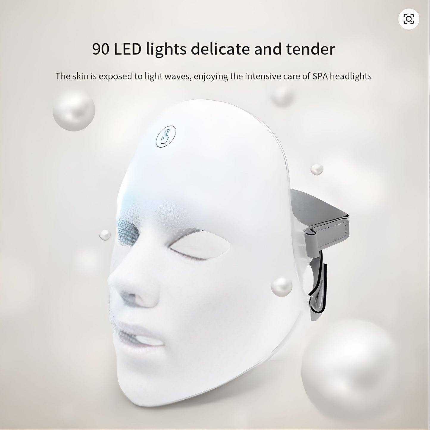 RadiantGlow™ LED Facial Therapy Mask