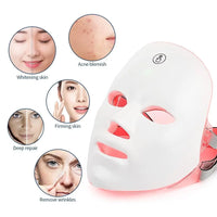 RadiantGlow™ LED Facial Therapy Mask
