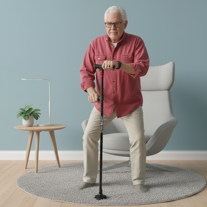 Premium Mobility Cane with LED Light