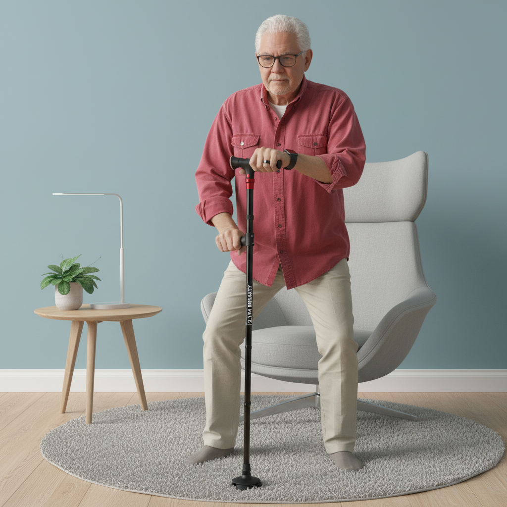 Premium Mobility Cane with LED Light