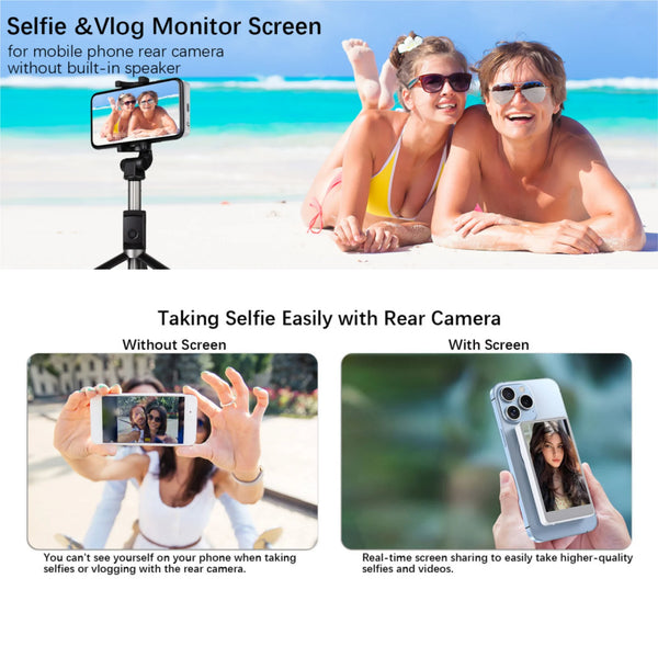Magnetic Vlog Selfie Screen