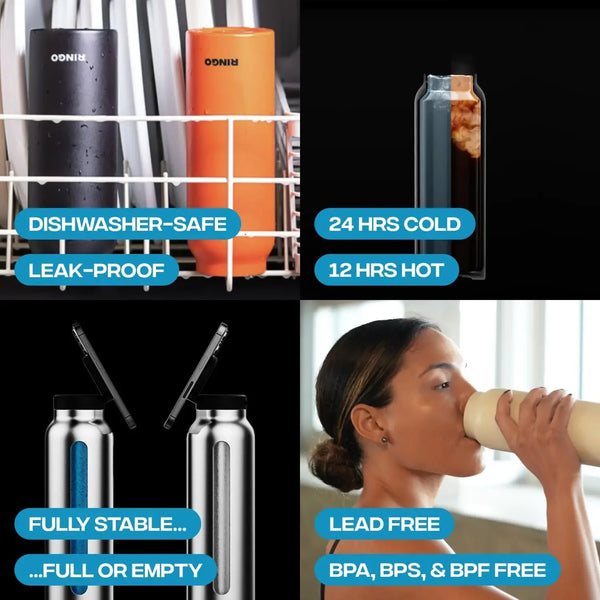 Magnetic Steel Water Bottle